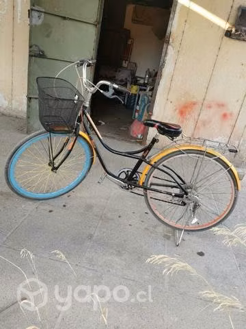 . Bicicleta vintage única en su tipo para dama