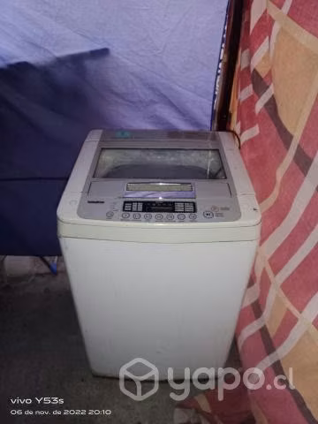 Lavadora automática LG 8kg
