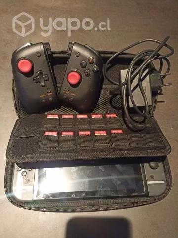Nintendo switch + 10 juegos + controles - Imagen 4