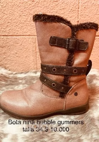 Botas niña talla 34 bubble gummers - Imagen 4