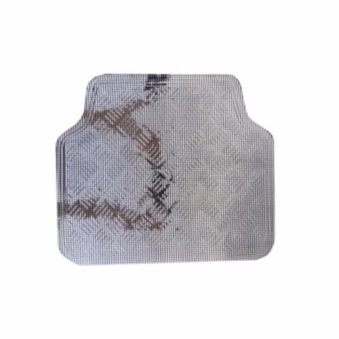 SET Alfombra Auto Goma Tuning 4 Piezas Negro
