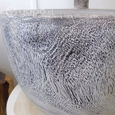 Lámpara madera XL - Alt67 x An46 cm