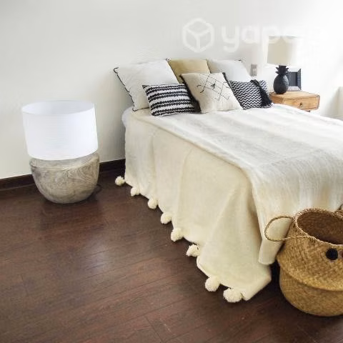 Lámpara madera XL - Alt67 x An46 cm