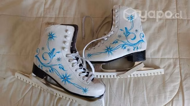 Patines de hielo decorativos