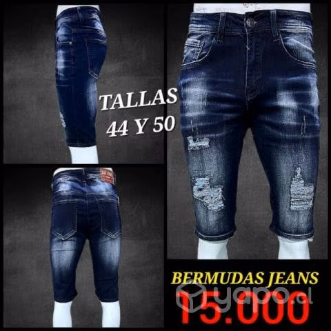 Bermudas jeans