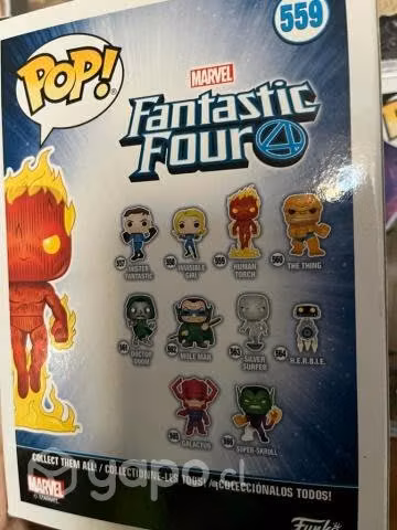 POP Marvel: Fantastic Four - Human Torch