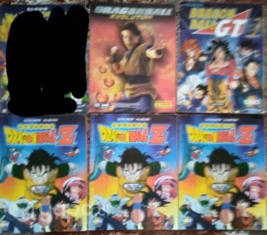 Albumes dragonball pokemon fútbol