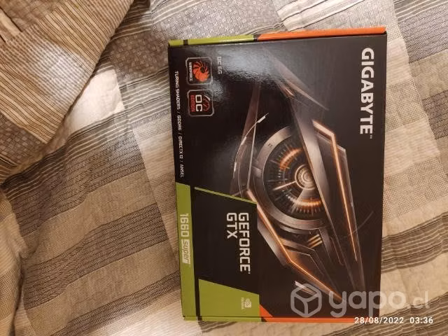 Gigabyte 1660 super OC 6GB GDDR6
