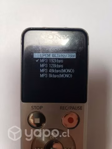 Grabadora Digital Sony Icd-ux543f Silver 4gb + Mic