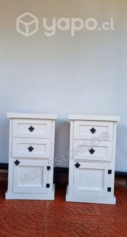 Velador de madera  leer descripción - Imagen 4