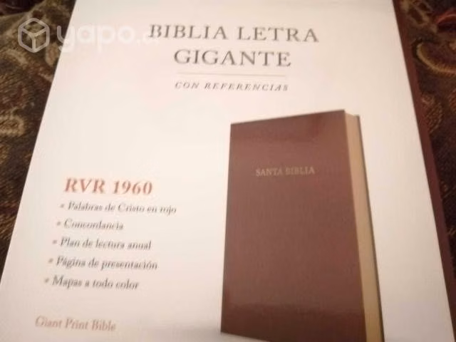 Biblias ofertas letra gigante