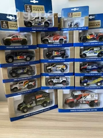 Colección autos dakar