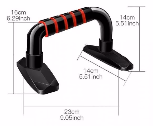 Barra Ejercicios Push Up Ajustable Piso Anti desli