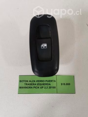 Boton Alza Vidrio Puerta Tras Izq Pick Up 2018 2.2