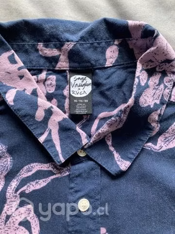 Camisa manga corta RVCA talla XL