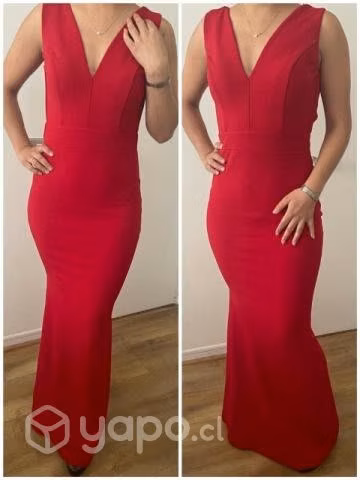 Vestido fiesta rojo