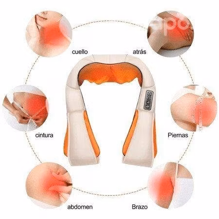 Masajeador Eléctrico Cuello Hombro Y Espalda Cervi