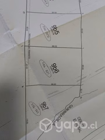 Parcela a pasos de observatorio mamalluca