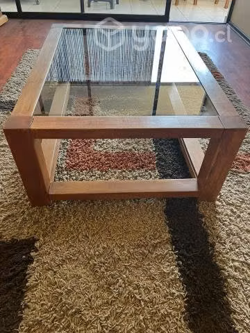 Mesa de centro madera lenga