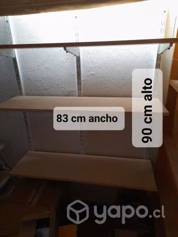 Estantes metálicos modulares