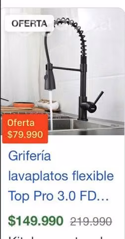Llaves lavaplatos