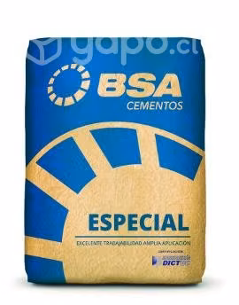 Cemento BSA por pallet - despacho gratis
