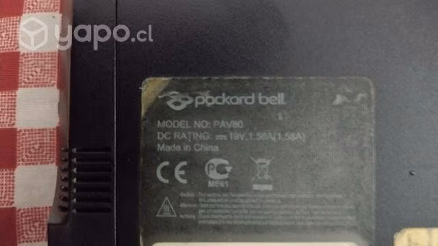 Netbook PAV80. Desarme