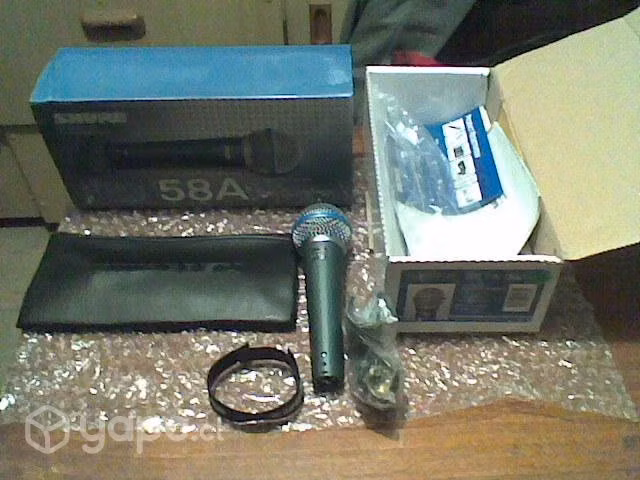 Microfono profesional Shure Beta 58 especial voz