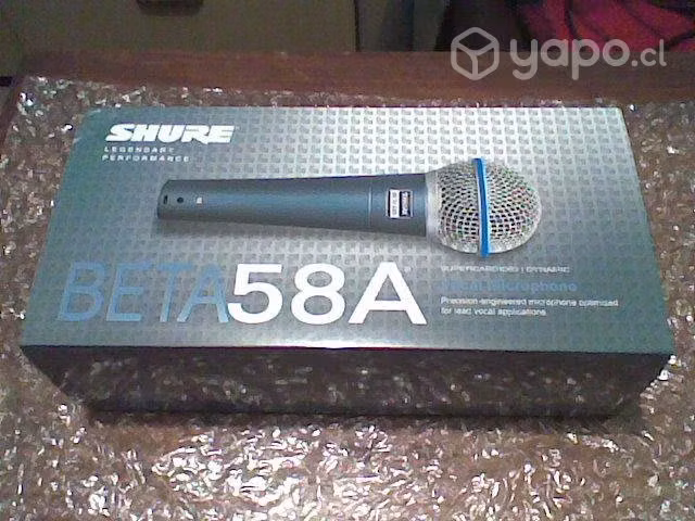 Microfono profesional Shure Beta 58 especial voz