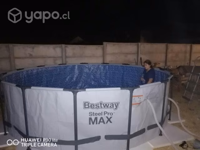 Piscina steel pro max 4.57 x 1.22 Bestway