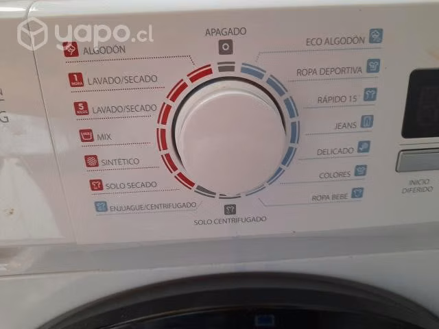 Lavadora/secadora midea 11kg/8kg