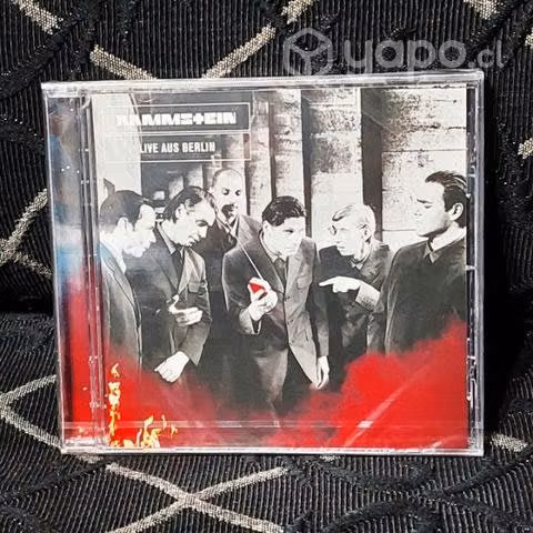 Cd rammstein / live aus berlin (1999) europeo