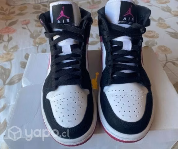 Air Jordan 1 mid rosadas 36,5 (originales) - Imagen 4