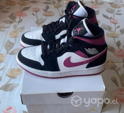 Air Jordan 1 mid rosadas 36,5 (originales) - Imagen 5