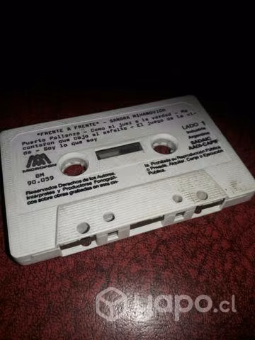Cassette Frente a frente Sandra Mihanovich