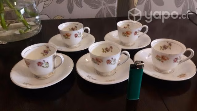 Juego de café porcelana año 1945