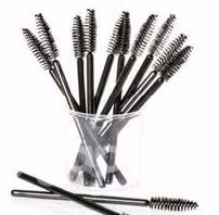 Cepillos desechables rectos (mascara de pestañas)