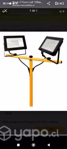 Focos led 50w cada uno con tripode - Imagen 2