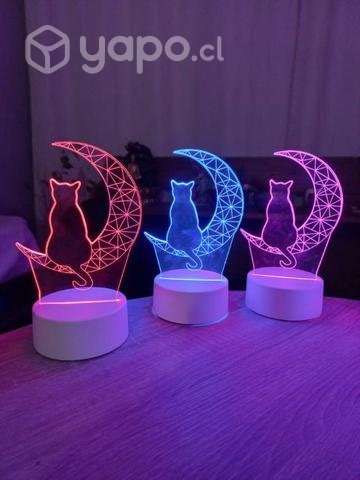 Lámparas Led tricolor 3D - Imagen 3