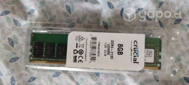 Memoria Ram Ddr4 Crucial 8gb 2133mhz - Imagen 5