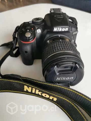 Camara Nikkon D5300 + Lente 18-200 + Lente 18-55