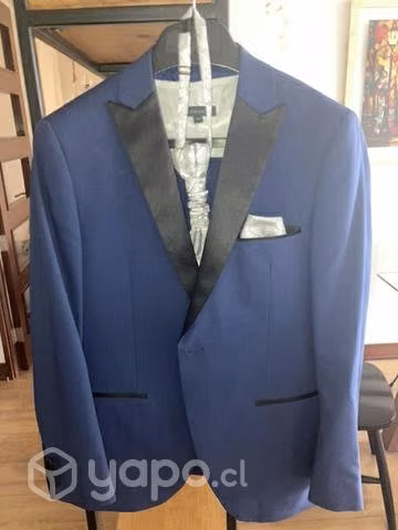 Traje novio azul marino talla 52