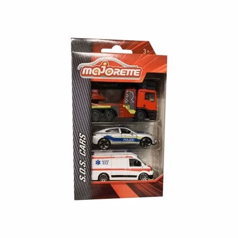 Majorette Vehiculos de Emergencia - Escala 1/64