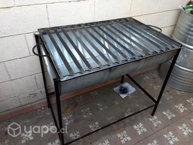 Parrilla medio tambor galvanizado