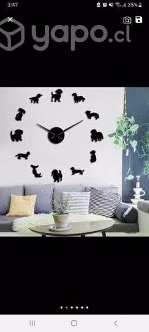 Reloj de pared 3D