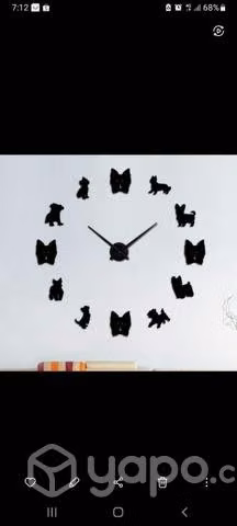 Reloj de pared 3D