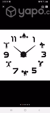 Reloj de pared 3D