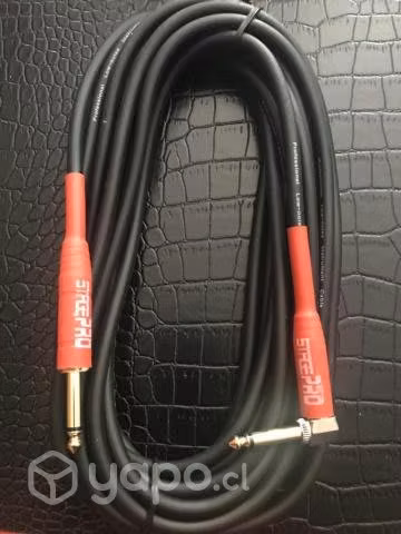 Cable para guitarra o bajo stagepro