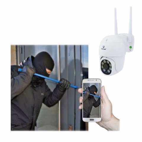 Cámara IP para Exterior Con 8 LED WIFI Movimiento