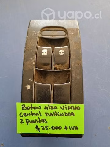 Botonera Alza Vidrio central Mahindra pick up 2 pu